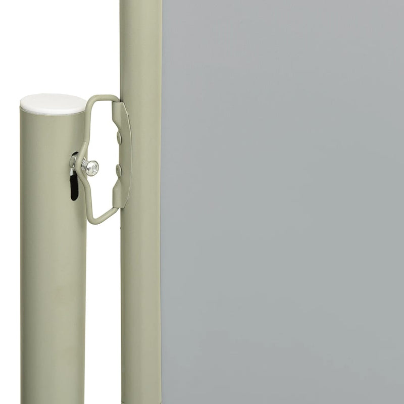 Load image into Gallery viewer, Vidaxl tuinscherm uittrekbaar 160x300 cm grijs
