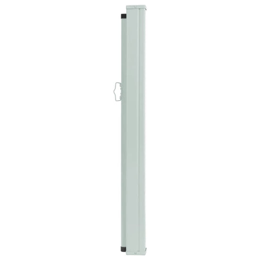 VidaXL Tuinscherm uittrekbaar 117x500 cm grijs