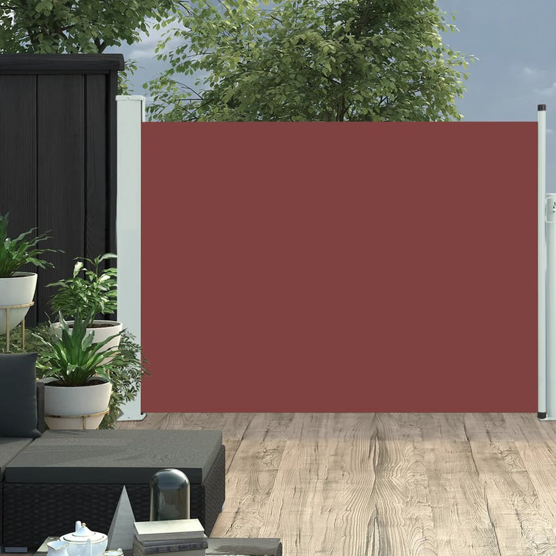 Load image into Gallery viewer, VidaXL Tuinscherm uittrekbaar 117x500 cm bruin
