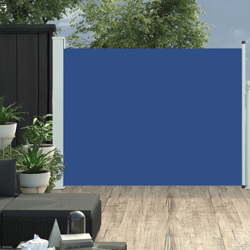 Load image into Gallery viewer, Vidaxl tuinscherm uittrekbaar 140x500 cm blauw
