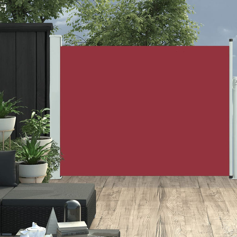 Load image into Gallery viewer, Vidaxl tuinscherm uittrekbaar 140x500 cm rood
