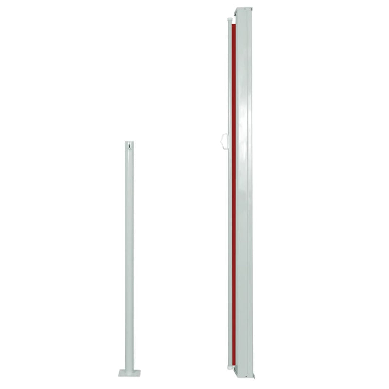 Load image into Gallery viewer, Vidaxl tuinscherm uittrekbaar 160x500 cm rood
