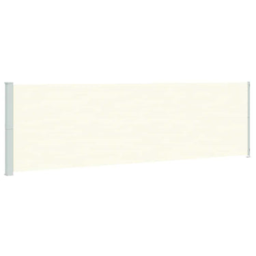 Vidaxl tuinscherm uittrekbaar 180x600 cm crème