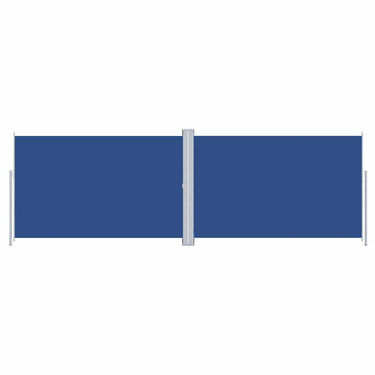 Vidaxl windscherm uittrekbaar 220x600 cm blauw