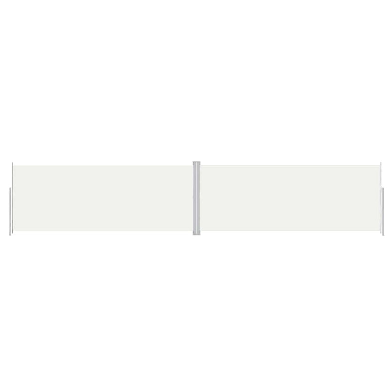 Load image into Gallery viewer, Vidaxl windscherm uittrekbaar 200x1000 cm crèmekleurig
