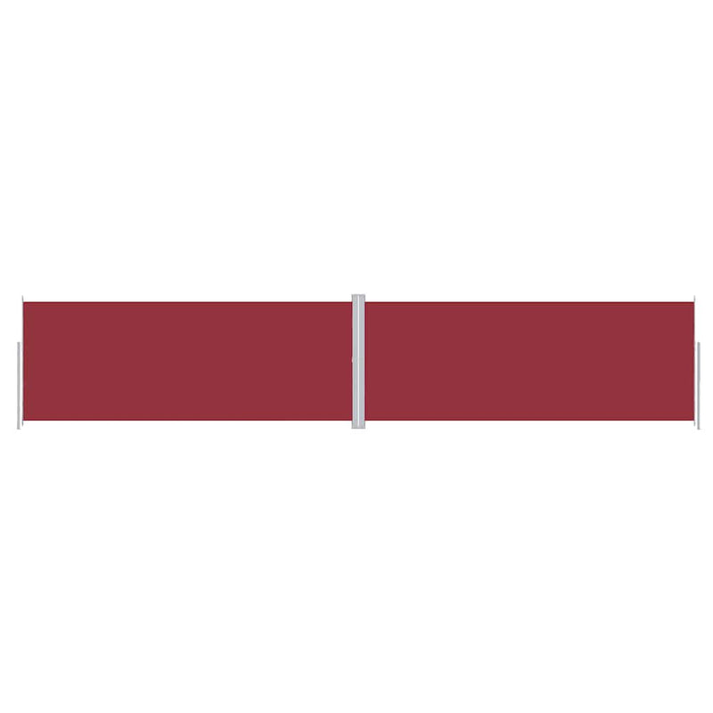 Load image into Gallery viewer, Vidaxl windscherm uittrekbaar 200x1000 cm rood
