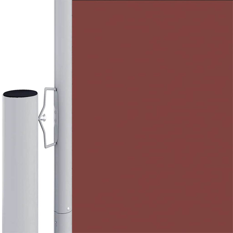 Load image into Gallery viewer, Vidaxl windscherm uittrekbaar 117x1200 cm bruin
