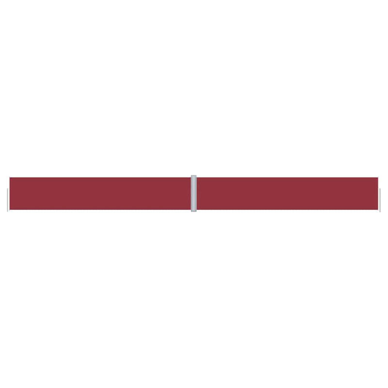 Load image into Gallery viewer, Vidaxl windscherm uittrekbaar 117x1200 cm rood
