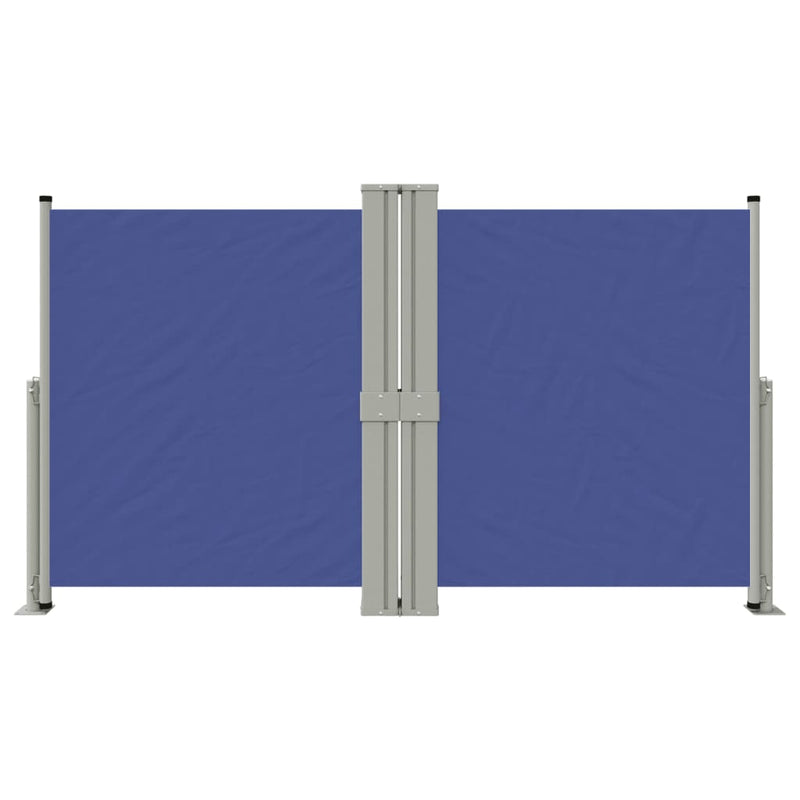 Load image into Gallery viewer, Vidaxl windscherm uittrekbaar 140x1200 cm blauw
