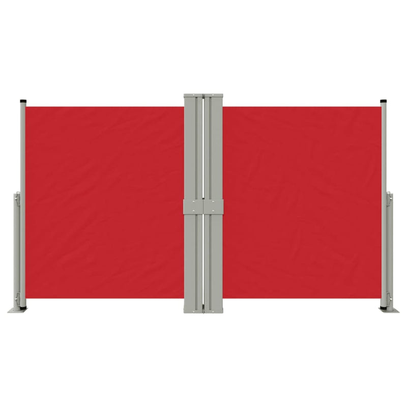 Load image into Gallery viewer, Vidaxl windscherm uittrekbaar 140x1200 cm rood
