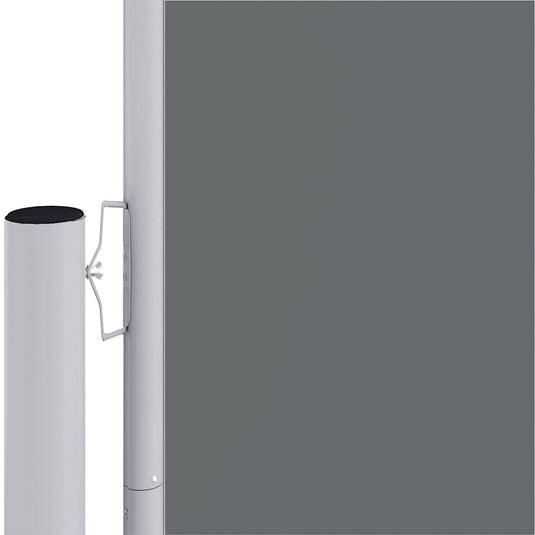 Vidaxl windscherm uittrekbaar 160x1200 cm antracietkleurig