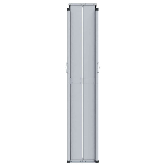 Vidaxl windscherm uittrekbaar 180x1200 cm zwart