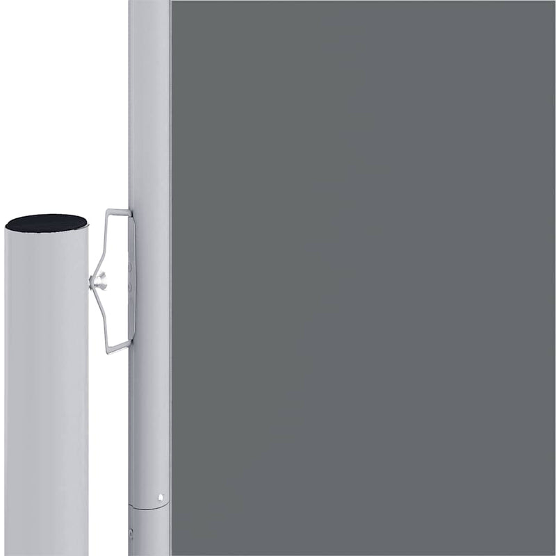Afbeelding laden in galerijviewer, Vidaxl windscherm uittrekbaar 220x1200 cm antracietkleurig
