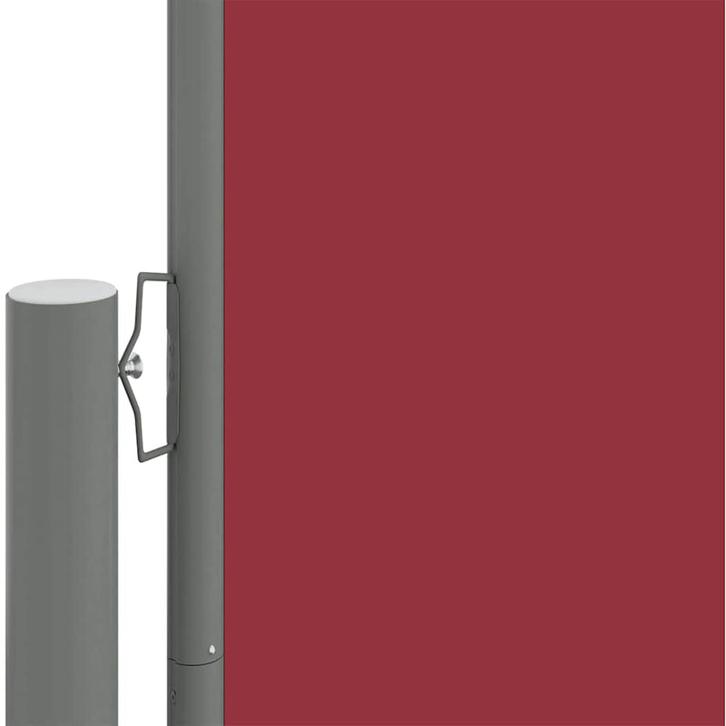 Load image into Gallery viewer, Vidaxl windscherm uittrekbaar 220x1200 cm rood
