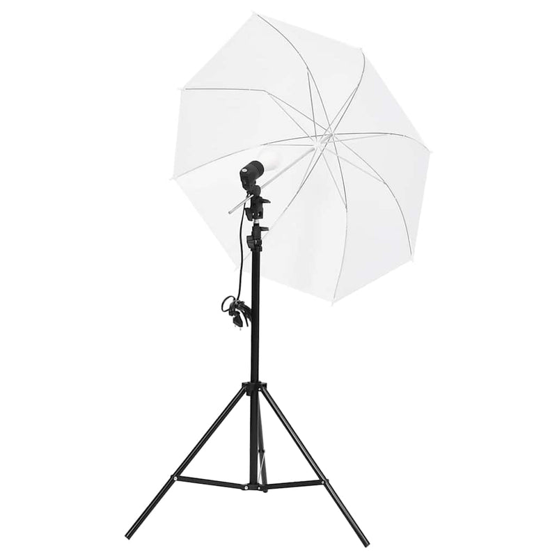 Load image into Gallery viewer, Vidaxl studioverlichtingsset met statieven en paraplu's
