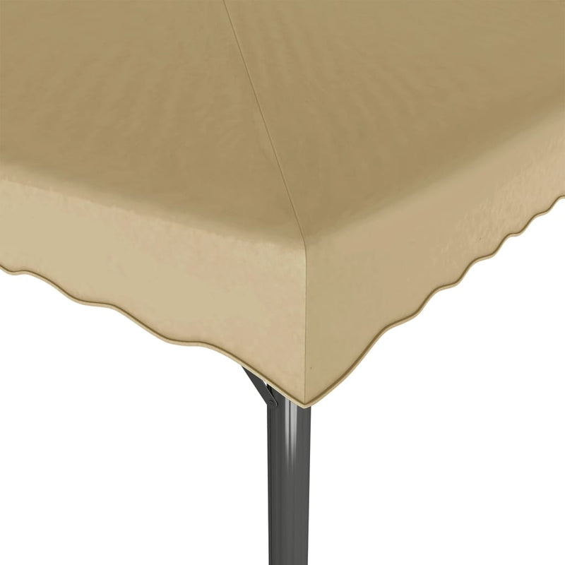 Load image into Gallery viewer, Vidaxl prieel 3x3 m aluminium en staal taupe
