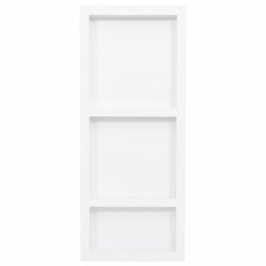 Vidaxl douchenis met 3 vakken 41x99x9 cm hoogglans wit