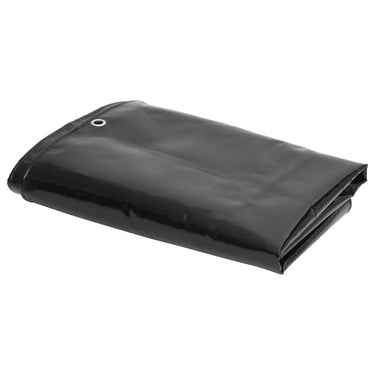 Vidaxl dekzeil 650 g m² 3x5 m zwart
