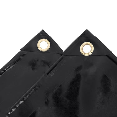Vidaxl dekzeil 650 g m² 3x5 m zwart