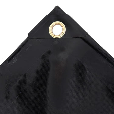 Vidaxl zeildoek 650 g m² 3x6 m zwart