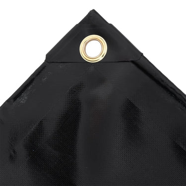 Vidaxl zeildoek 650 g m² 4x5 m zwart