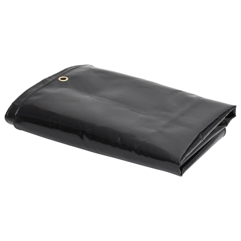 Afbeelding laden in galerijviewer, Vidaxl zeildoek 650 g m² 4x6 m zwart
