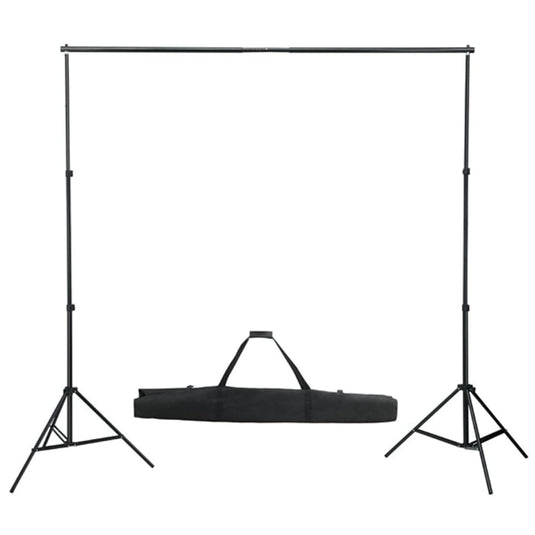 Vidaxl fotostudioset met verlichtingsset, achtergrond en reflector