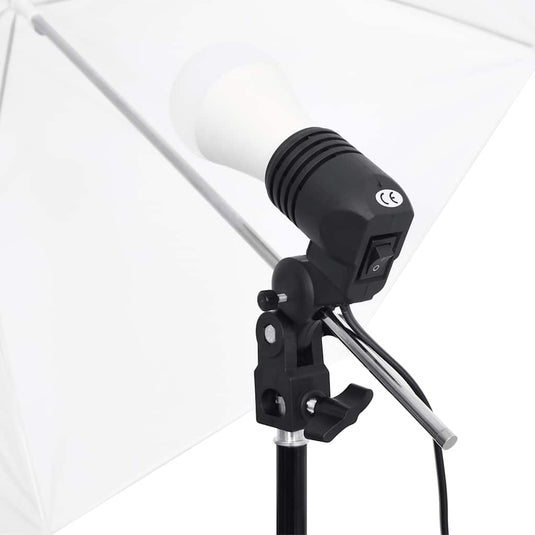 Vidaxl fotostudioset met verlichtingsset en achtergrond
