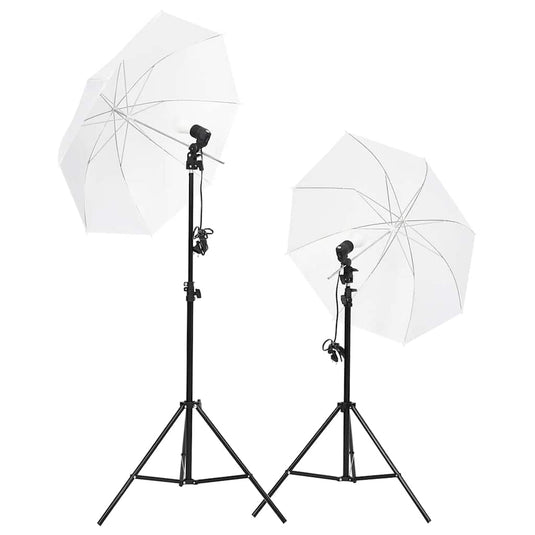 Vidaxl fotostudioset met verlichtingsset, achtergrond en reflector