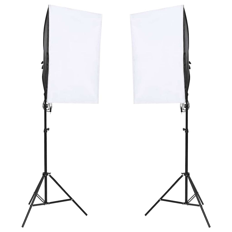 Load image into Gallery viewer, Vidaxl fotostudioset met verlichtingsset en achtergrond
