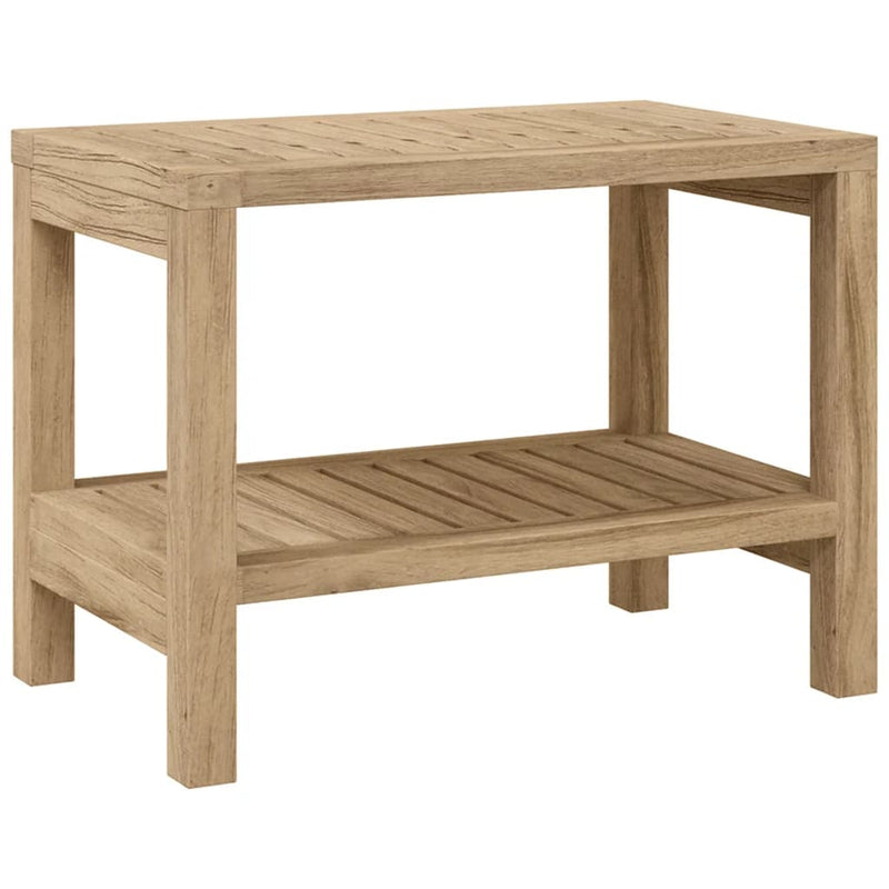 Load image into Gallery viewer, Vidaxl badkamertafel 60x30x45 cm massief teakhout
