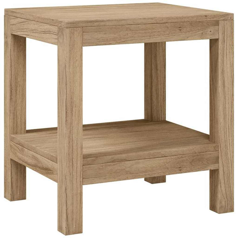 Load image into Gallery viewer, Vidaxl badkamertafel 45x35x45 cm massief teakhout
