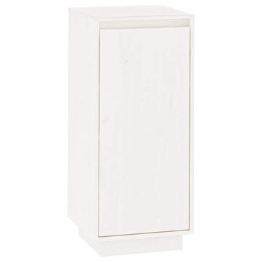 Vidaxl schoenenkast 35x35x80 cm massief grenenhout wit