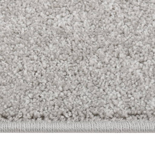 Vidaxl vloerkleed kortpolig 80x150 cm lichtgrijs