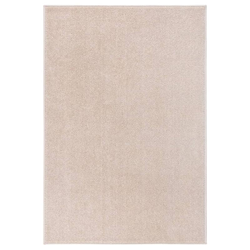 Load image into Gallery viewer, VidaXL Vloerkleed kortpolig 200x290 cm donkerbeige
