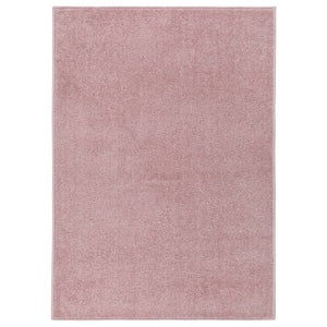 VidaXL Vloerkleed kortpolig 140x200 cm roze