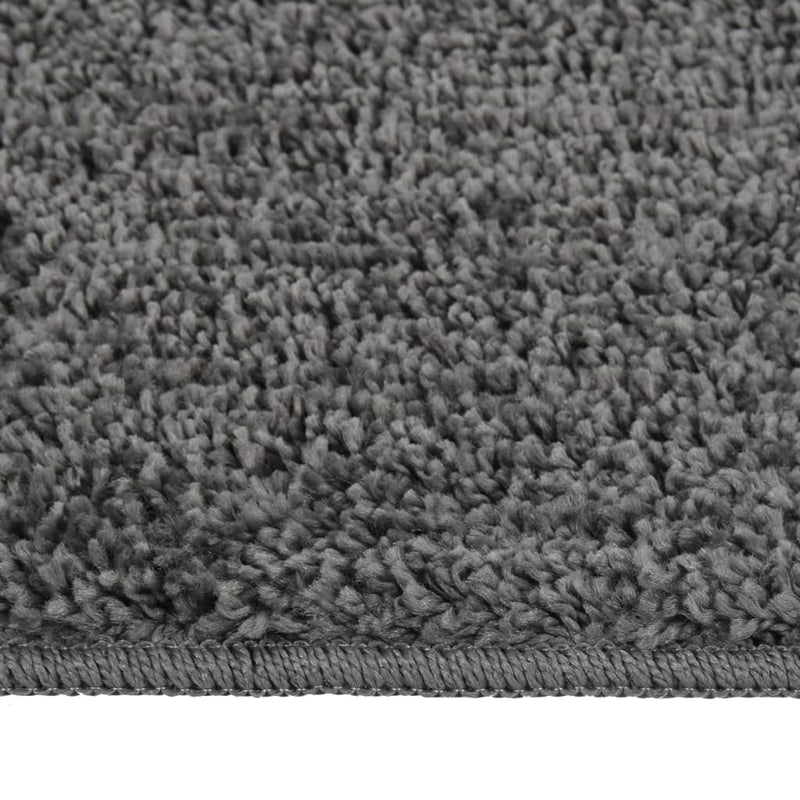 Load image into Gallery viewer, Vidaxl vloerkleed shaggy anti-slip 200x290 cm donkergrijs
