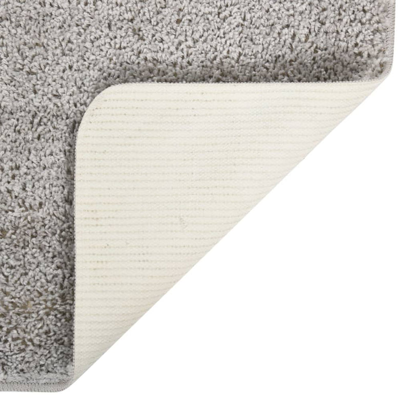 Load image into Gallery viewer, Vidaxl vloerkleed shaggy anti-slip 160x230 cm lichtgrijs

