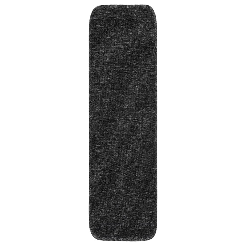 Load image into Gallery viewer, Vidaxl trapmatten 15 st anti-slip rechthoekig 75x20 cm antracietkleur
