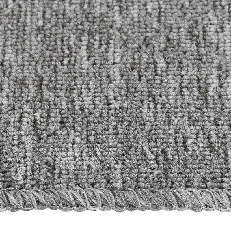 Load image into Gallery viewer, Vidaxl trapmatten 15 st anti-slip rechthoekig 60x25 cm grijs
