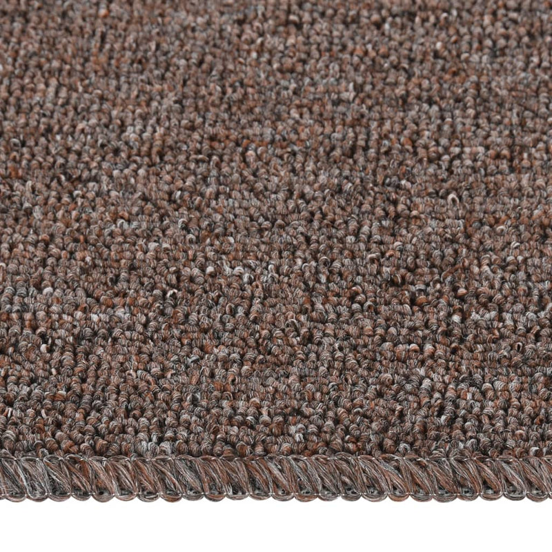 Load image into Gallery viewer, Vidaxl trapmatten 15 st anti-slip rechthoekig 60x25 cm bruin
