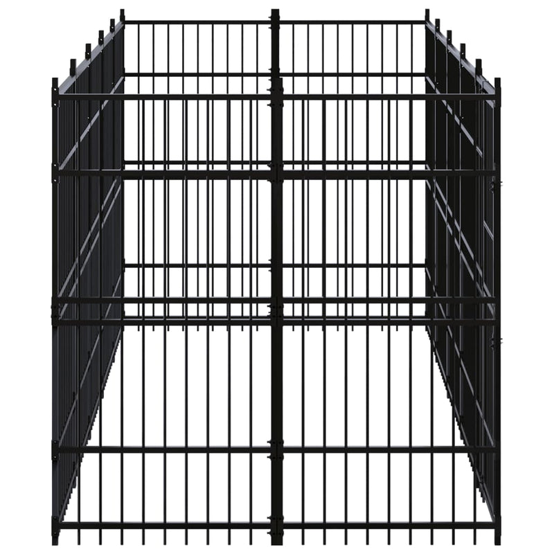 Load image into Gallery viewer, VidaXL Hondenkennel 9,22 m² staal
