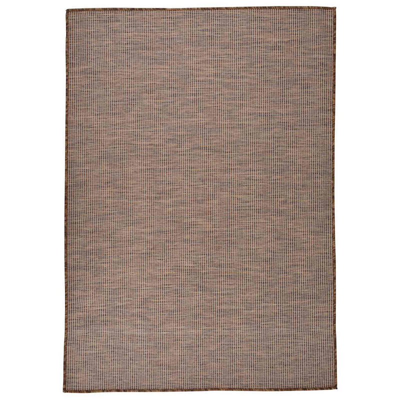Load image into Gallery viewer, Vidaxl buitenkleed platgeweven 160x230 cm bruin

