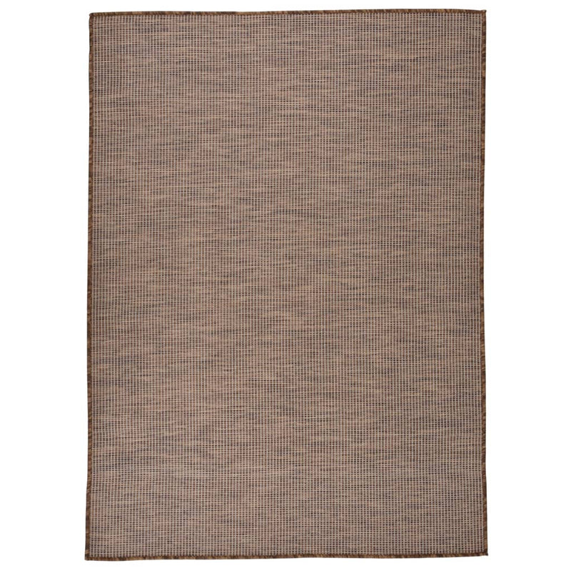 Load image into Gallery viewer, Vidaxl buitenkleed platgeweven 200x280 cm bruin
