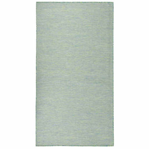 Vidaxl buitenkleed platgeweven 80x150 cm turquoise