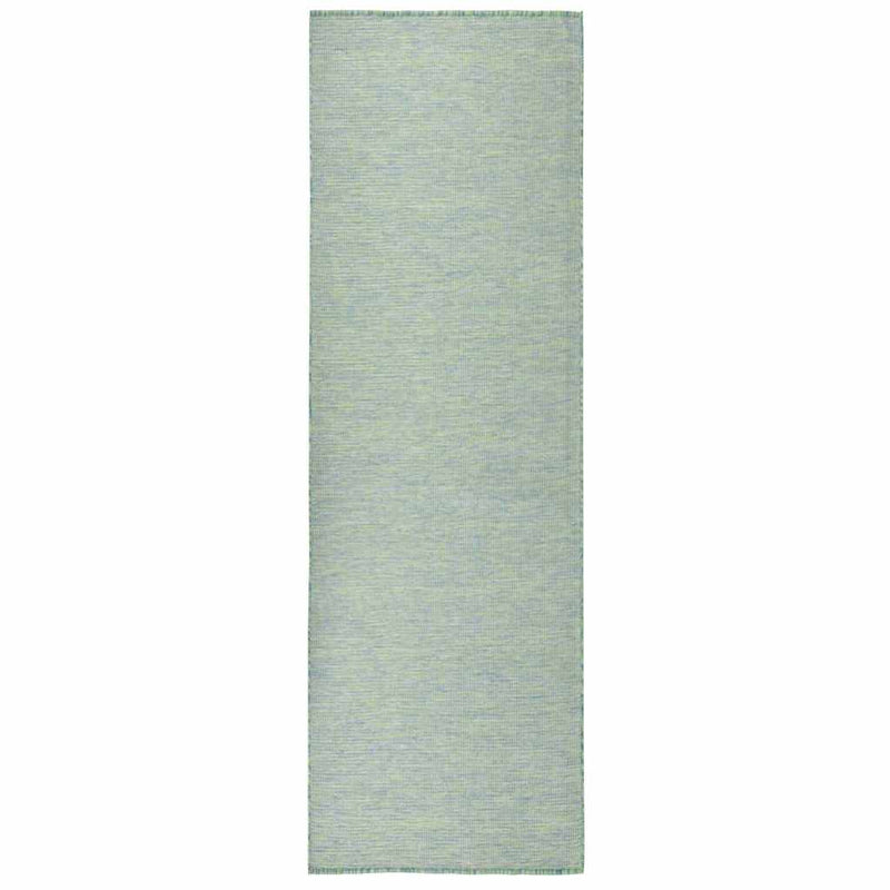 Load image into Gallery viewer, Vidaxl buitenkleed platgeweven 80x250 cm turquoise
