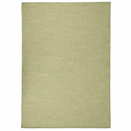 Vidaxl buitenkleed platgeweven 200x280 cm groen