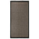 Vidaxl buitenkleed platgeweven 100x200 cm donkerbruin