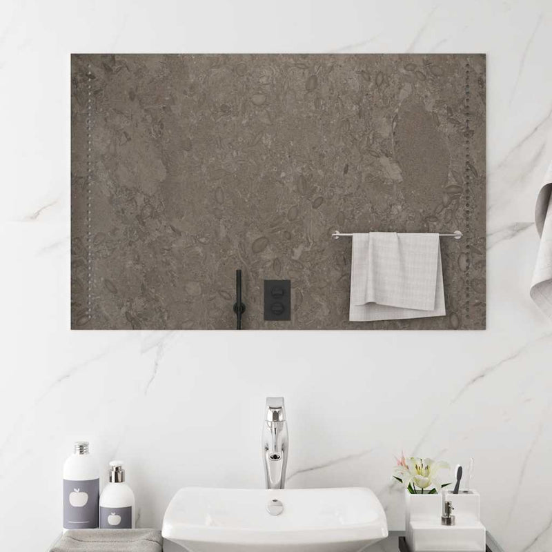 Afbeelding laden in galerijviewer, Vidaxl badkamerspiegel led 90x60 cm
