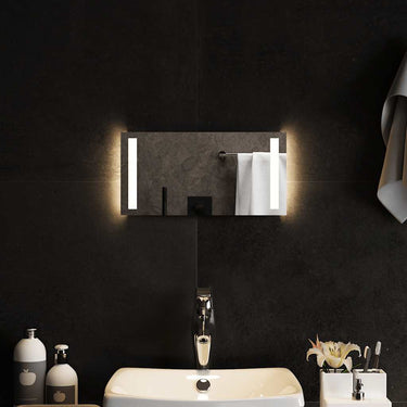 Vidaxl badkamerspiegel led 40x20 cm